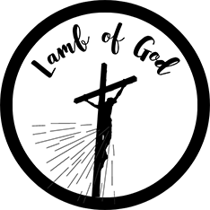 Lent 2023 Holy Week Lamb of God badge