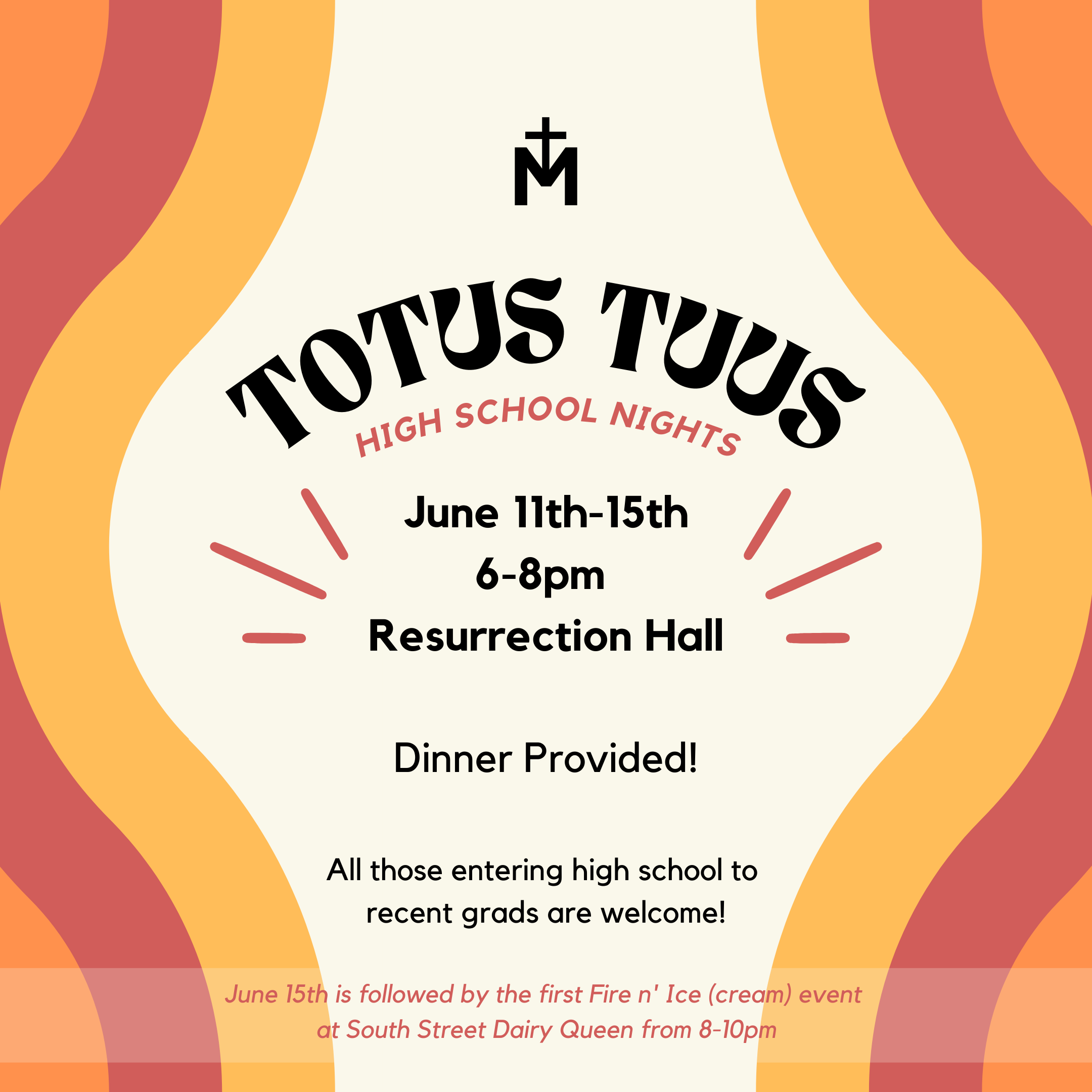 YM Totus Tuus High School Nights